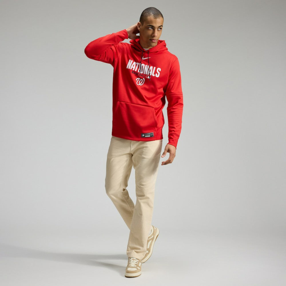Washington Nationals Nike Authentic Collection Therma-FIT Hoodie On Sale