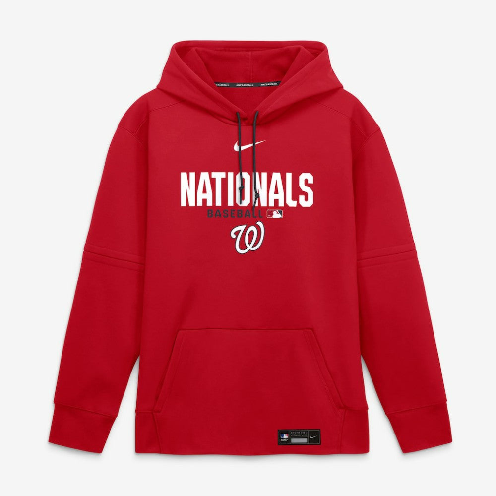 Washington Nationals Nike Authentic Collection Therma-FIT Hoodie On Sale