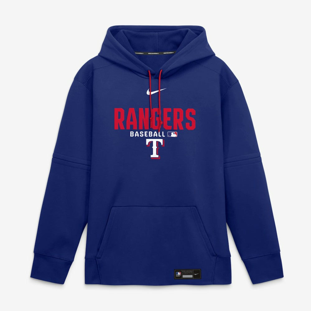 Texas Rangers Nike Authentic Collection Therma-FIT Hoodie Lifestyle