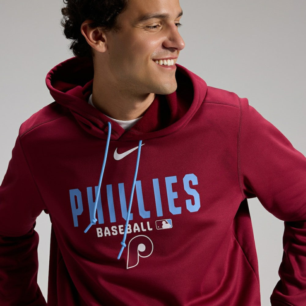 Philadelphia Phillies Nike Authentic Collection Therma-FIT Hoodie Lifestyle