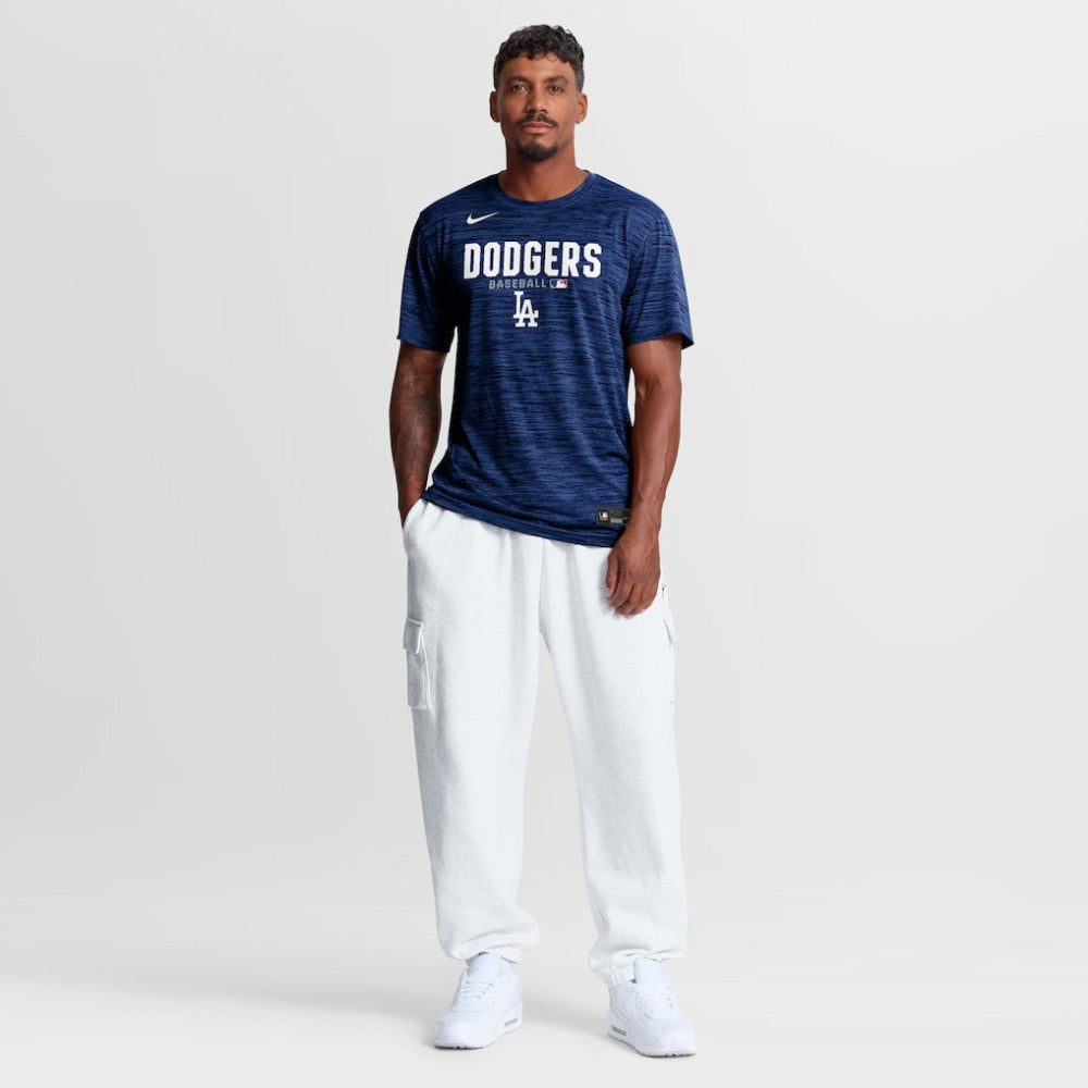 Los Angeles Dodgers Nike Authentic Collection Velocity Dri-FIT T-Shirt On Sale