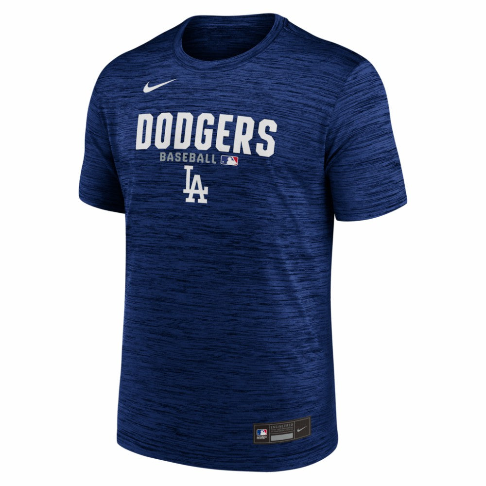 Los Angeles Dodgers Nike Authentic Collection Velocity Dri-FIT T-Shirt On Sale