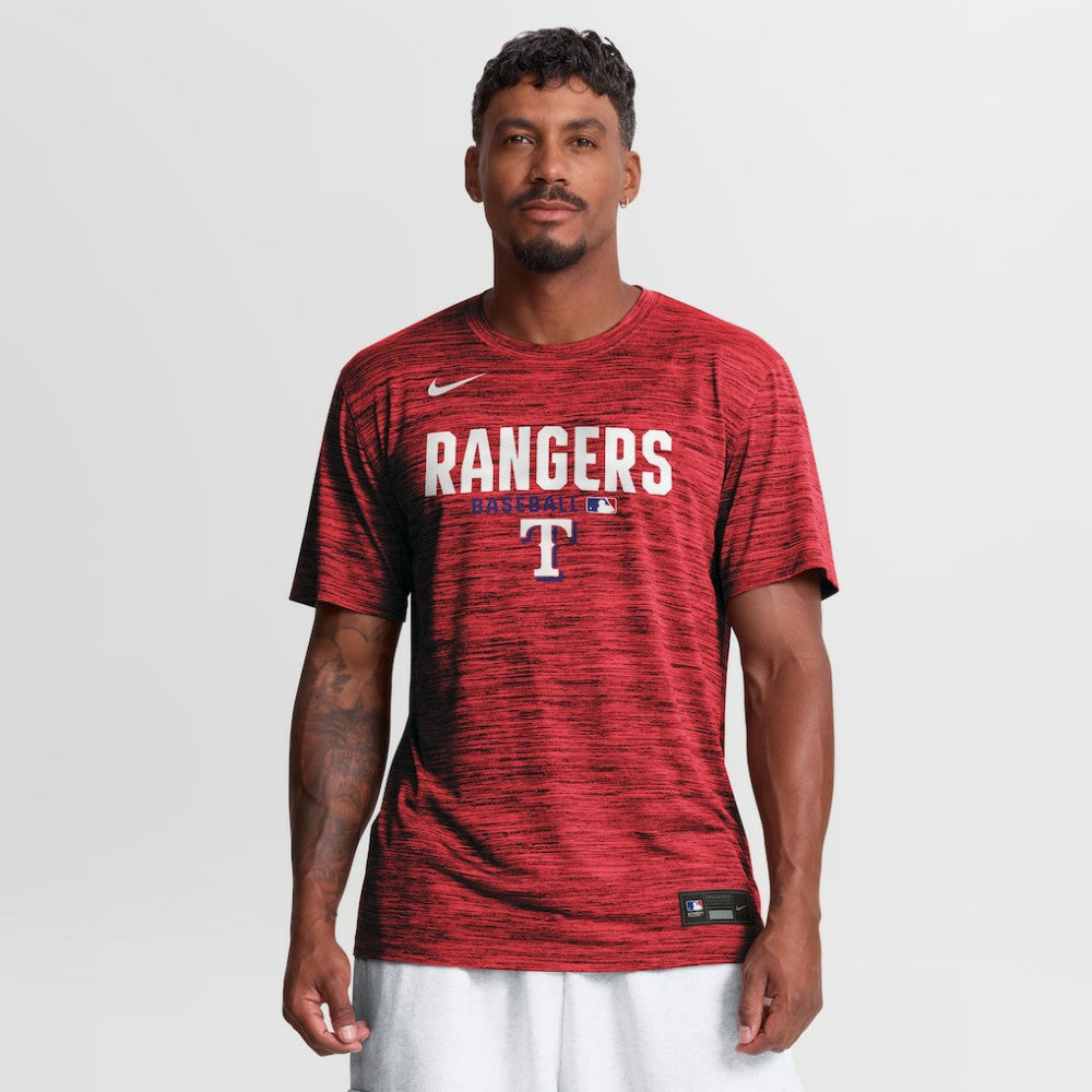 Texas Rangers Nike Authentic Collection Velocity Dri-FIT T-Shirt On Sale