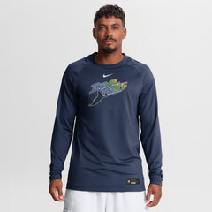Tampa Bay Rays Nike Authentic Collection Game Time Raglan Long Sleeve T-Shirt for sale