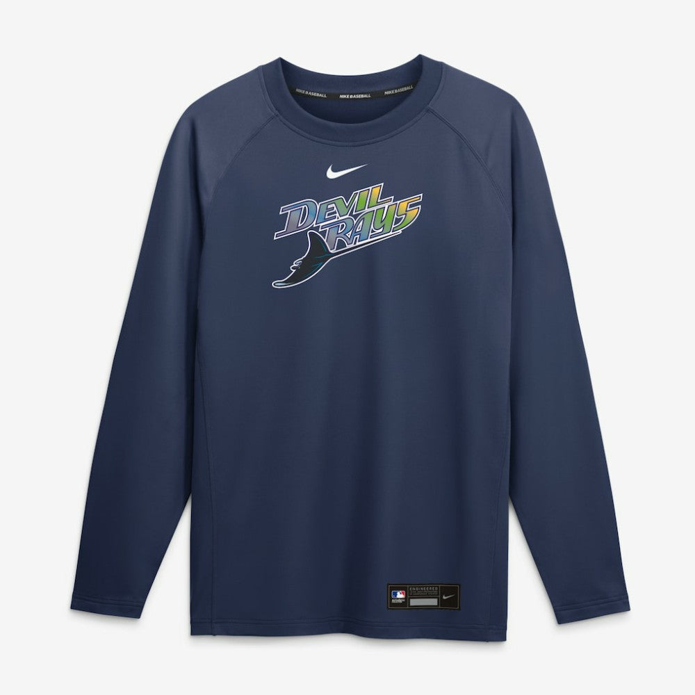 Tampa Bay Rays Nike Authentic Collection Game Time Raglan Long Sleeve T-Shirt for sale