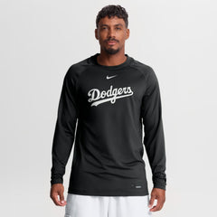 Los Angeles Dodgers Nike Authentic Collection Game Time Raglan Long Sleeve T-Shirt Sale