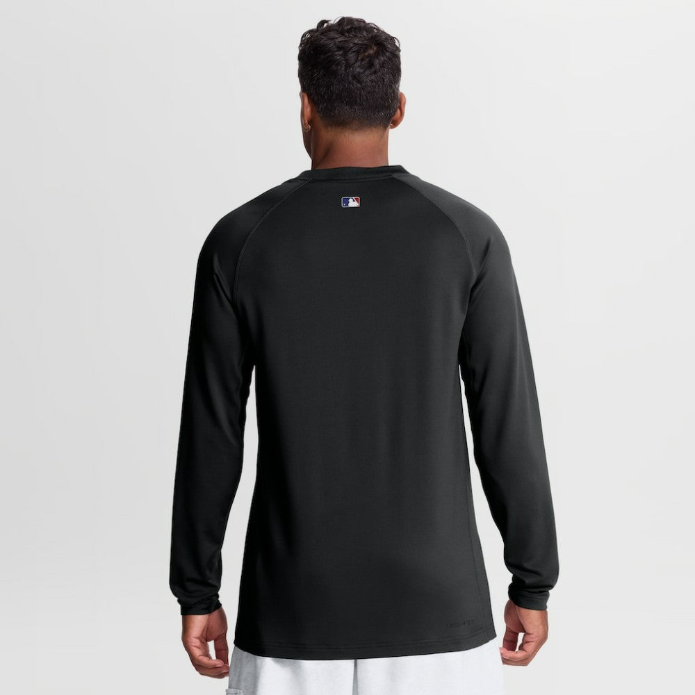 Los Angeles Dodgers Nike Authentic Collection Game Time Raglan Long Sleeve T-Shirt Sale