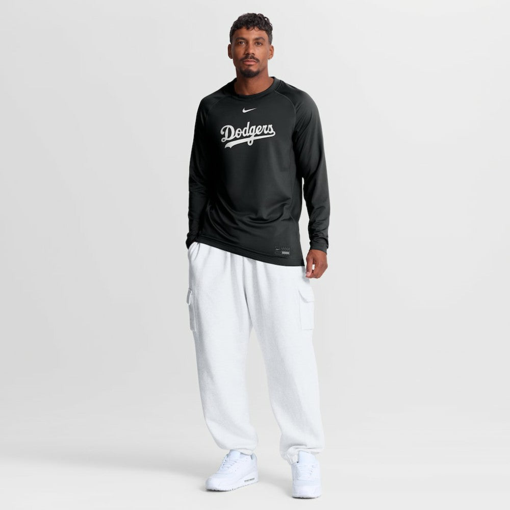 Los Angeles Dodgers Nike Authentic Collection Game Time Raglan Long Sleeve T-Shirt Sale