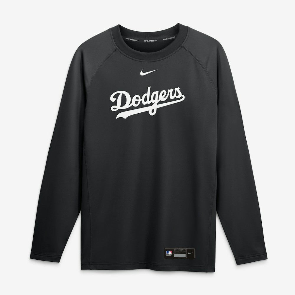 Los Angeles Dodgers Nike Authentic Collection Game Time Raglan Long Sleeve T-Shirt Sale