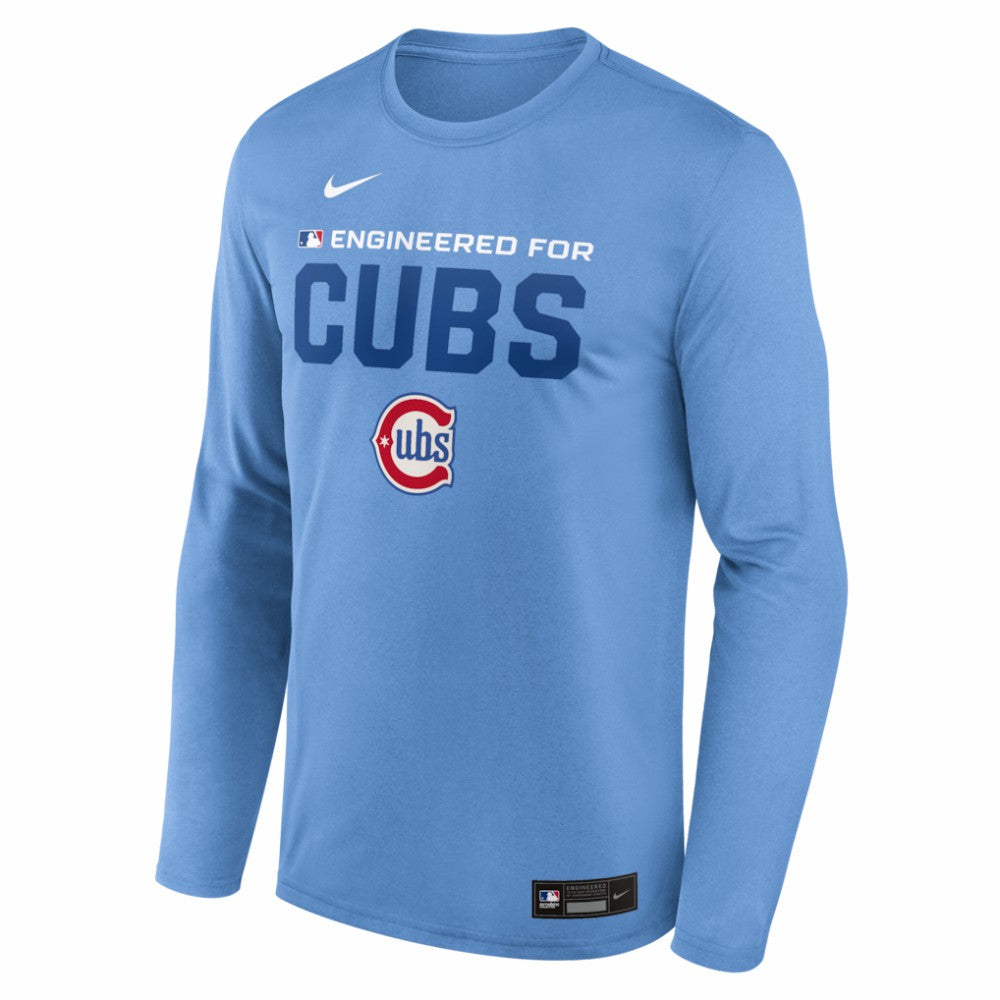 Chicago Cubs Nike Authentic Collection Legend Dri-FIT Long Sleeve T-Shirt for sale
