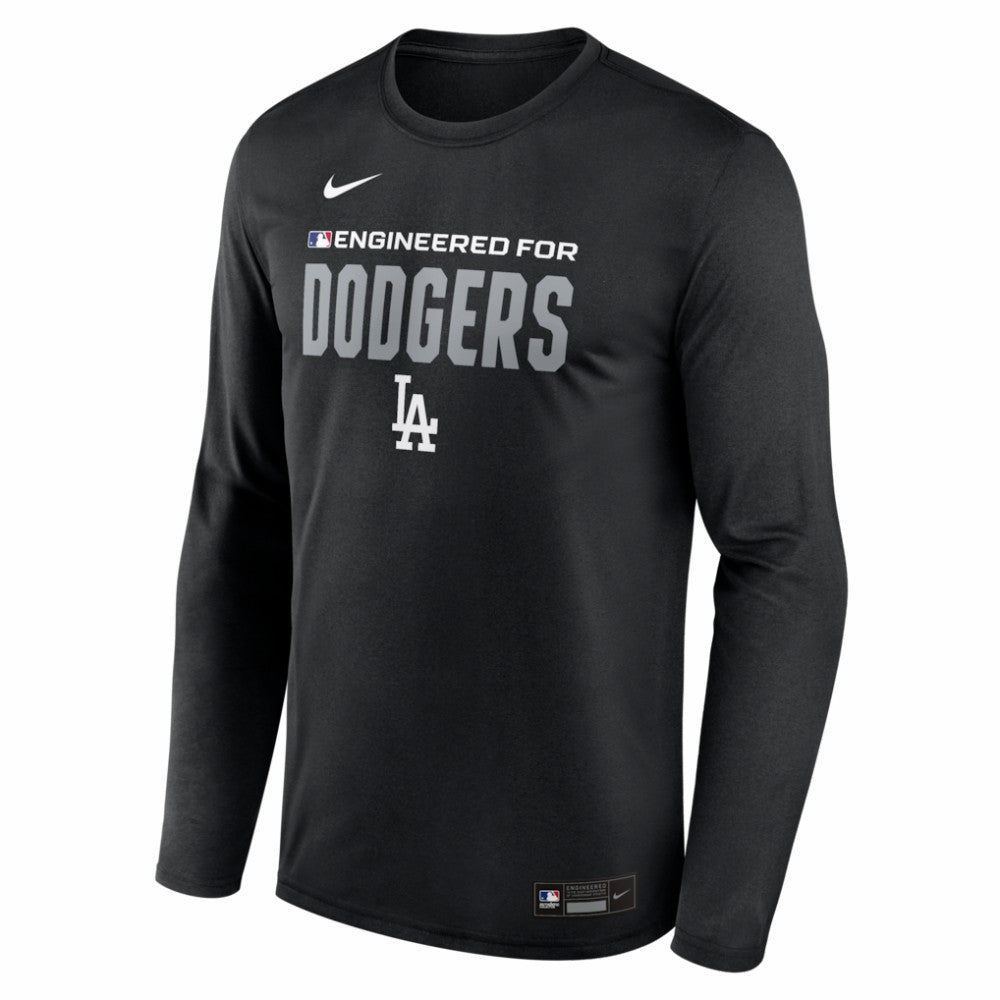 Los Angeles Dodgers Nike Authentic Collection Legend Dri-FIT Long Sleeve T-Shirt Clearance