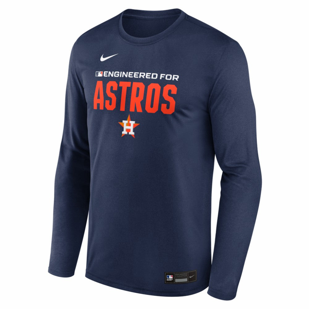 Houston Astros Nike Authentic Collection Legend Dri-FIT Long Sleeve T-Shirt Clearance