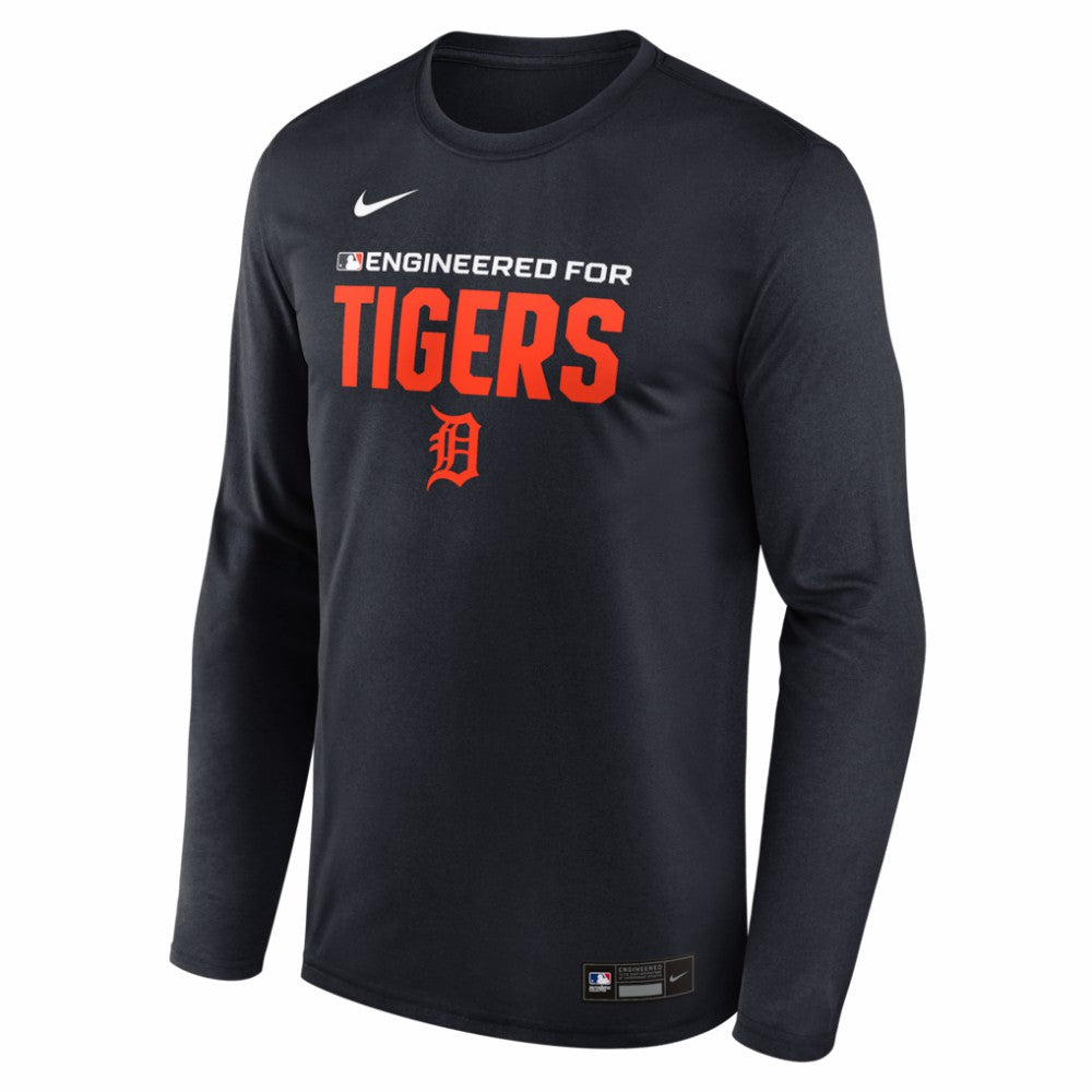 Detroit Tigers Nike Authentic Collection Legend Dri-FIT Long Sleeve T-Shirt Lifestyle
