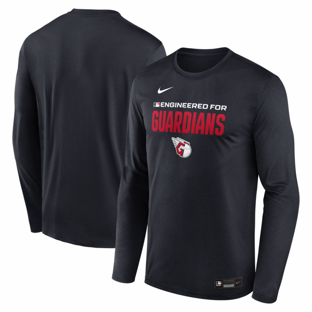 Cleveland Guardians Nike Authentic Collection Legend Dri-FIT Long Sleeve T-Shirt Clearance
