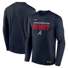 Atlanta Braves Nike Authentic Collection Legend Dri-FIT Long Sleeve T-Shirt Near Me