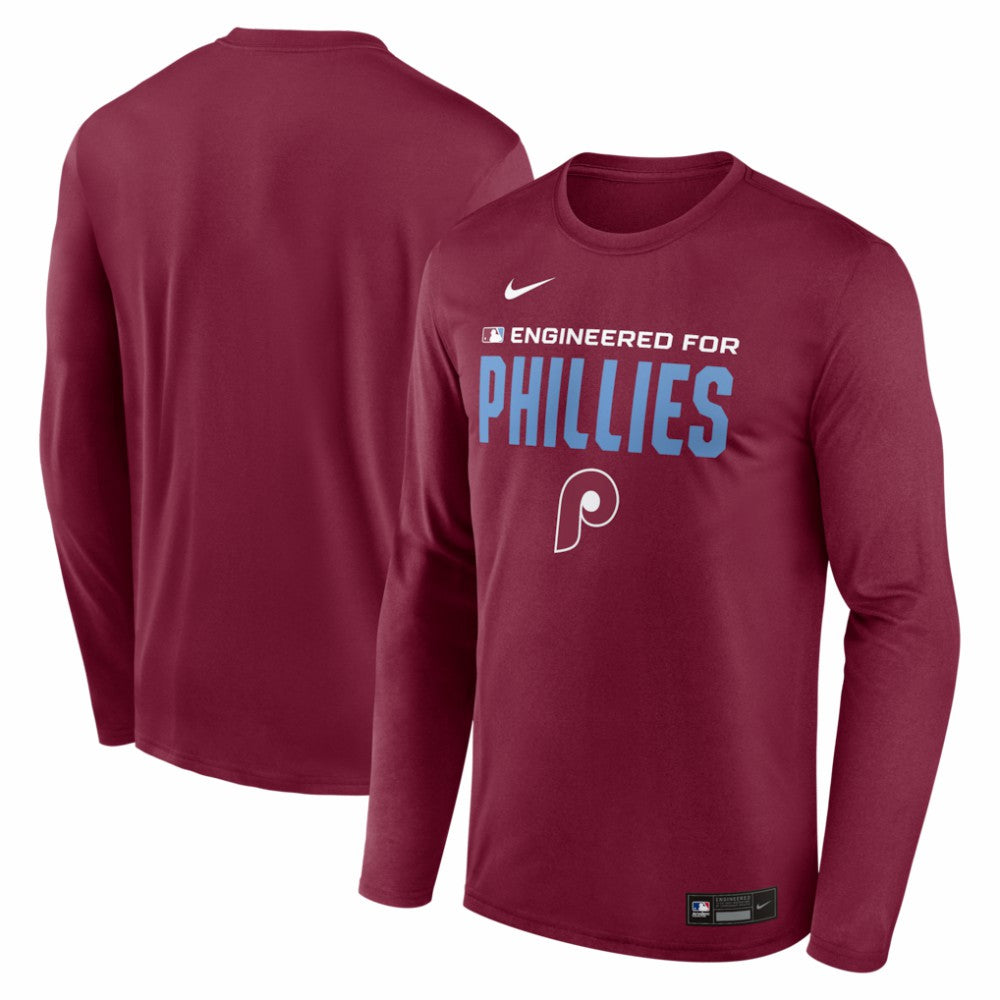 Philadelphia Phillies Nike Authentic Collection Legend Dri-FIT Long Sleeve T-Shirt discount