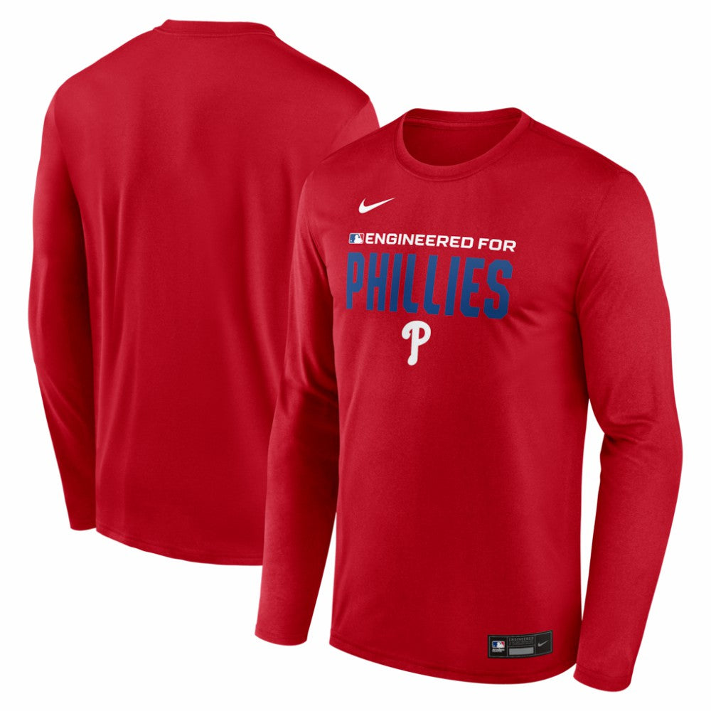 Philadelphia Phillies Nike Authentic Collection Legend Dri-FIT Long Sleeve T-Shirt Near Me