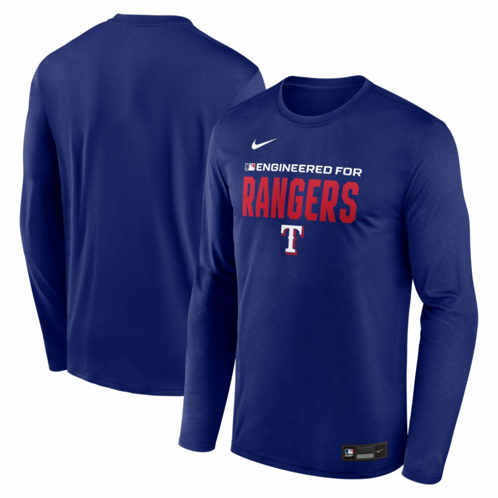 Texas Rangers Nike Authentic Collection Legend Dri-FIT Long Sleeve T-Shirt discount