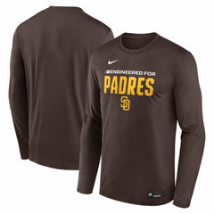 San Diego Padres Nike Authentic Collection Legend Dri-FIT Long Sleeve T-Shirt Online