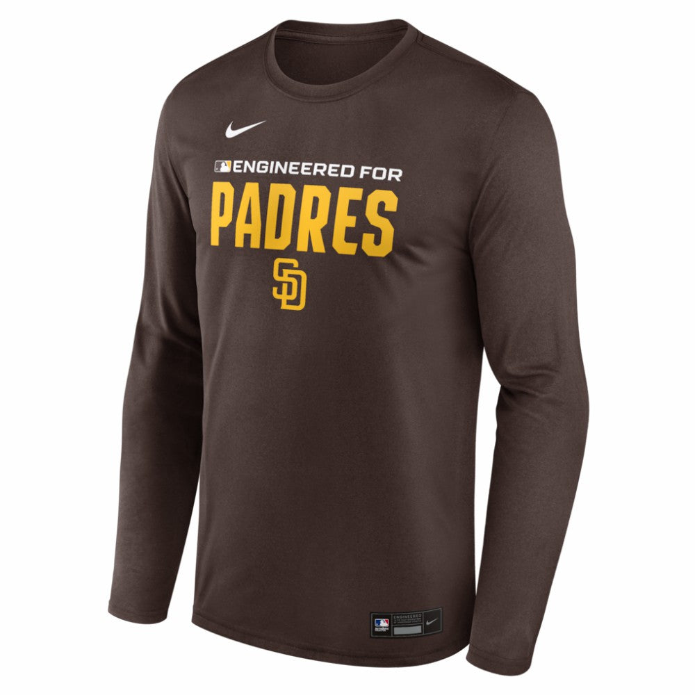 San Diego Padres Nike Authentic Collection Legend Dri-FIT Long Sleeve T-Shirt Online