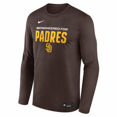 San Diego Padres Nike Authentic Collection Legend Dri-FIT Long Sleeve T-Shirt Online