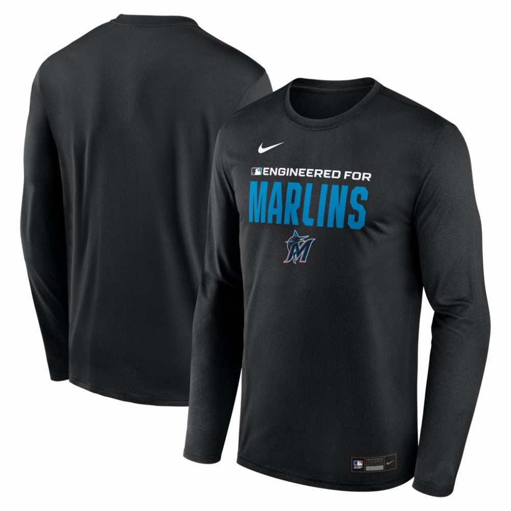 Miami Marlins Nike Authentic Collection Legend Dri-FIT Long Sleeve T-Shirt Near Me