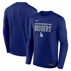 Los Angeles Dodgers Nike Authentic Collection Legend Dri-FIT Long Sleeve T-Shirt On Sale