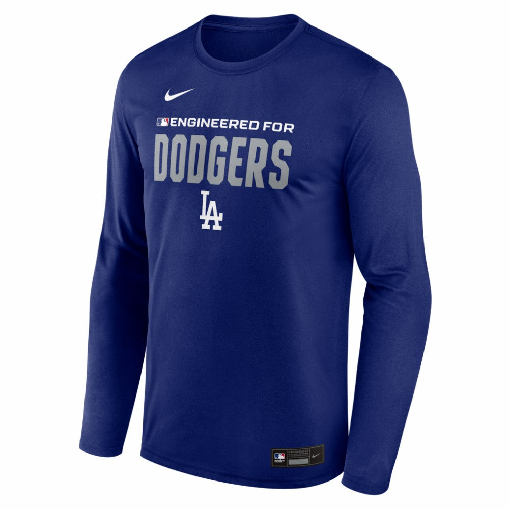 Los Angeles Dodgers Nike Authentic Collection Legend Dri-FIT Long Sleeve T-Shirt On Sale