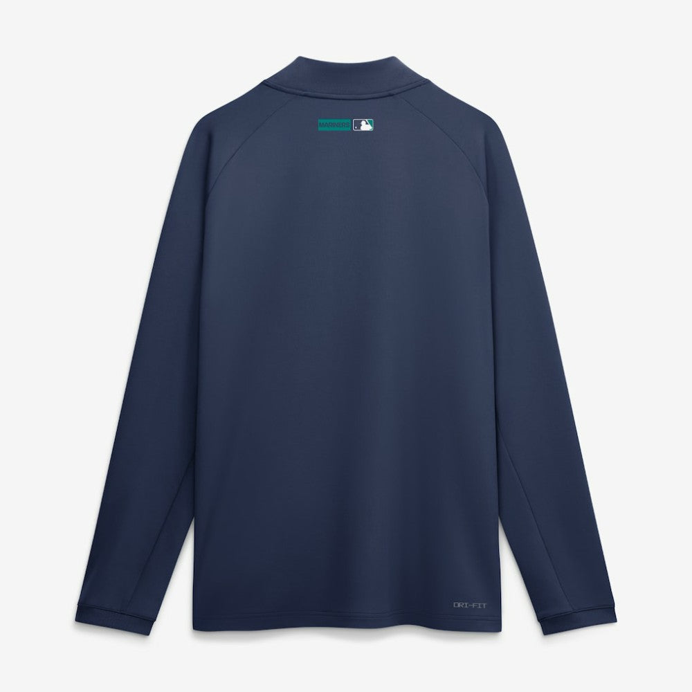 Seattle Mariners Nike Authentic Collection Dri-FIT Raglan Half-Zip Pullover Near Me