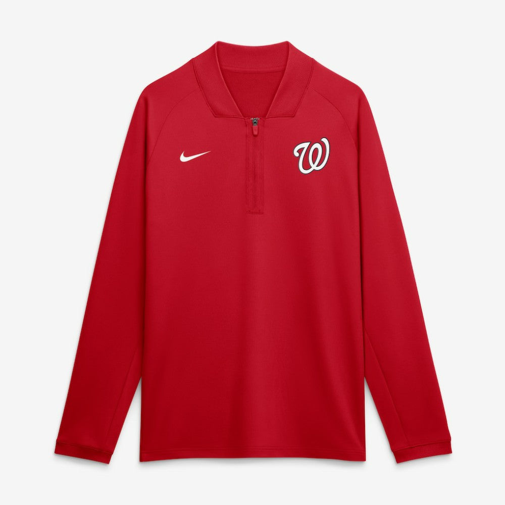 Washington Nationals Nike Authentic Collection Dri-FIT Raglan Half-Zip Pullover Sale
