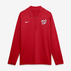 Washington Nationals Nike Authentic Collection Dri-FIT Raglan Half-Zip Pullover Sale