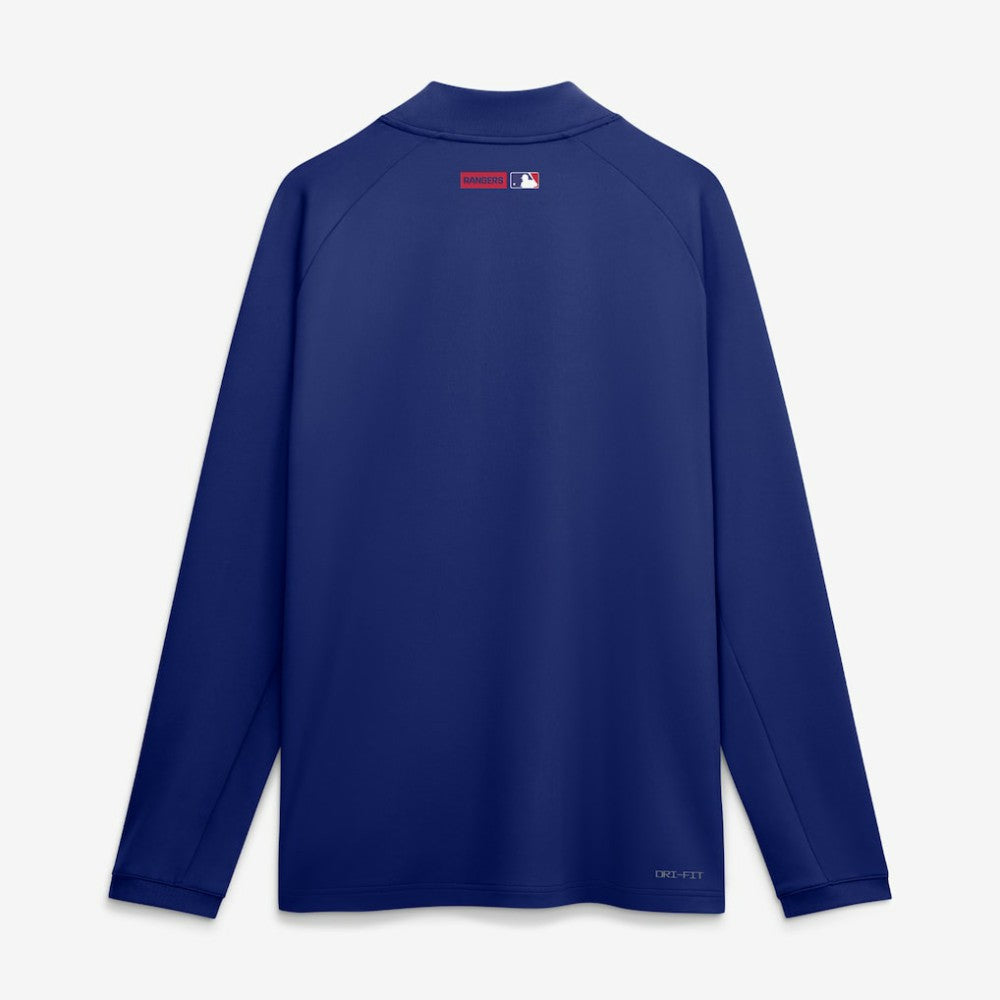Texas Rangers Nike Authentic Collection Dri-FIT Raglan Half-Zip Pullover Sale