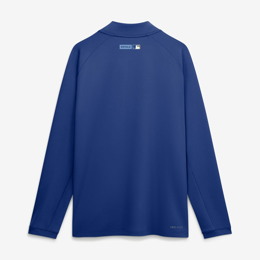Kansas City Royals Nike Authentic Collection Dri-FIT Raglan Half-Zip Pullover for sale