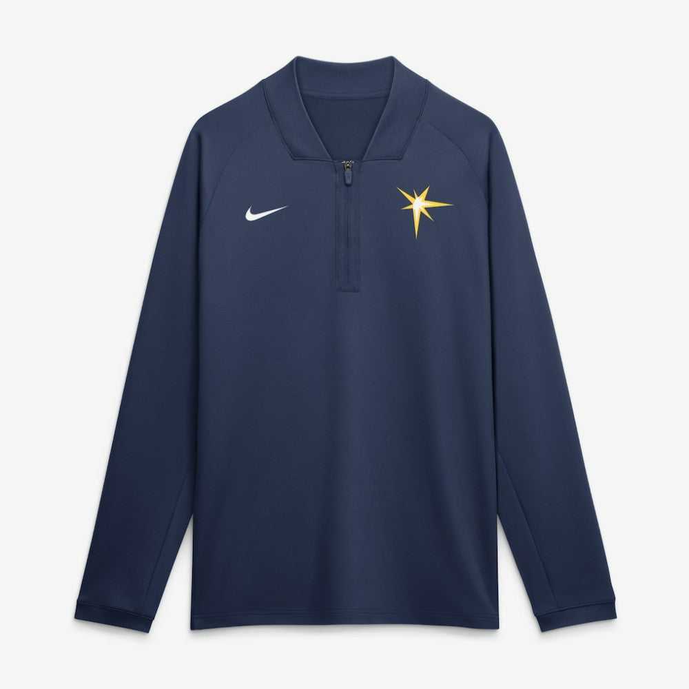 Tampa Bay Rays Nike Authentic Collection Dri-FIT Raglan Half-Zip Pullover Sale