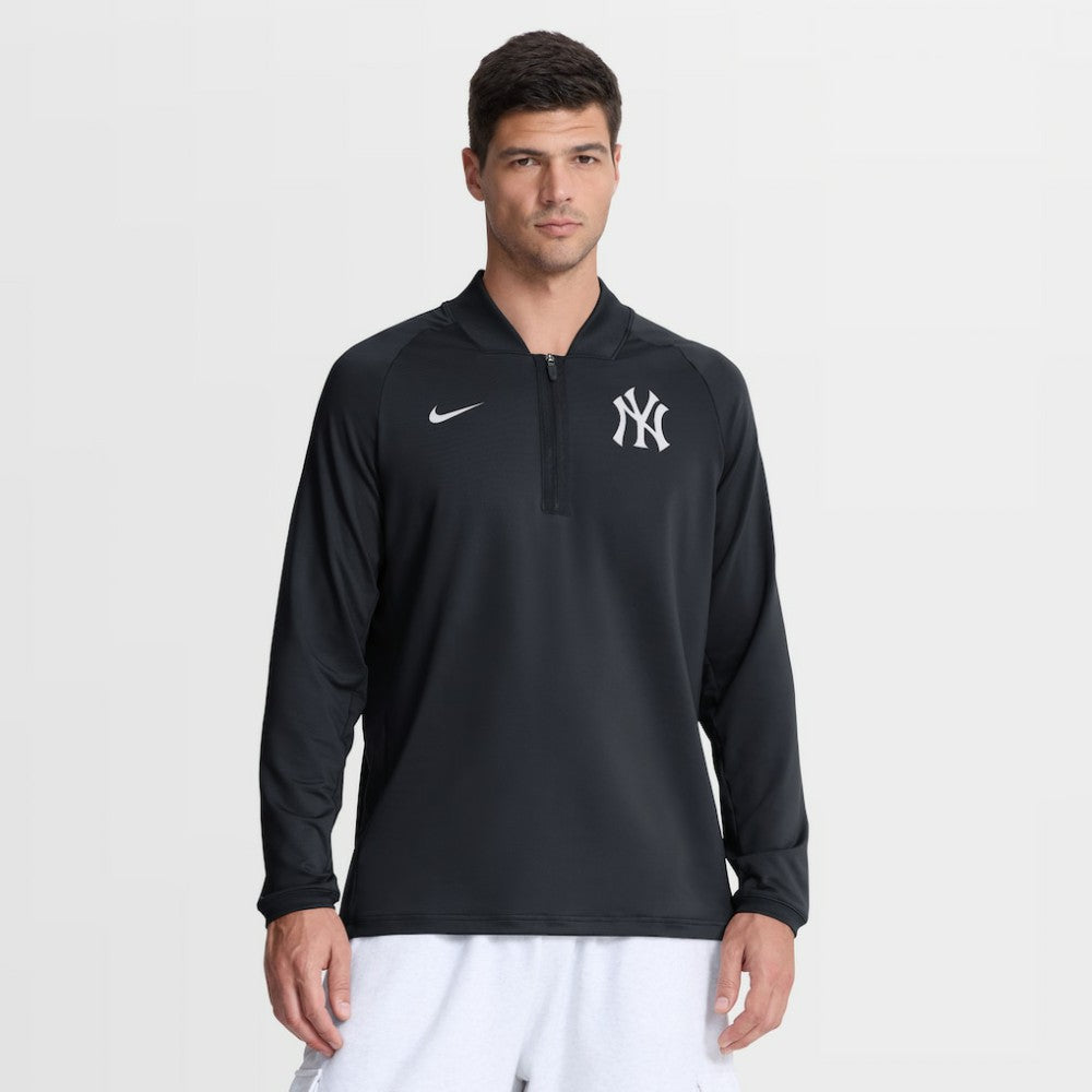 New York Yankees Nike Authentic Collection Dri-FIT Raglan Half-Zip Pullover On Sale