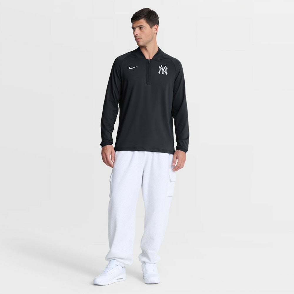 New York Yankees Nike Authentic Collection Dri-FIT Raglan Half-Zip Pullover On Sale