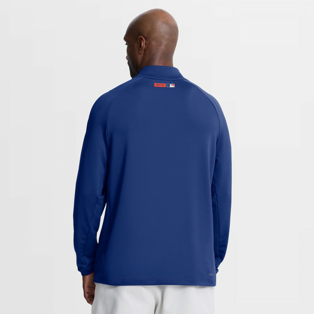 New York Mets Nike Authentic Collection Dri-FIT Raglan Half-Zip Pullover Online