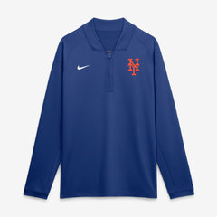 New York Mets Nike Authentic Collection Dri-FIT Raglan Half-Zip Pullover Online