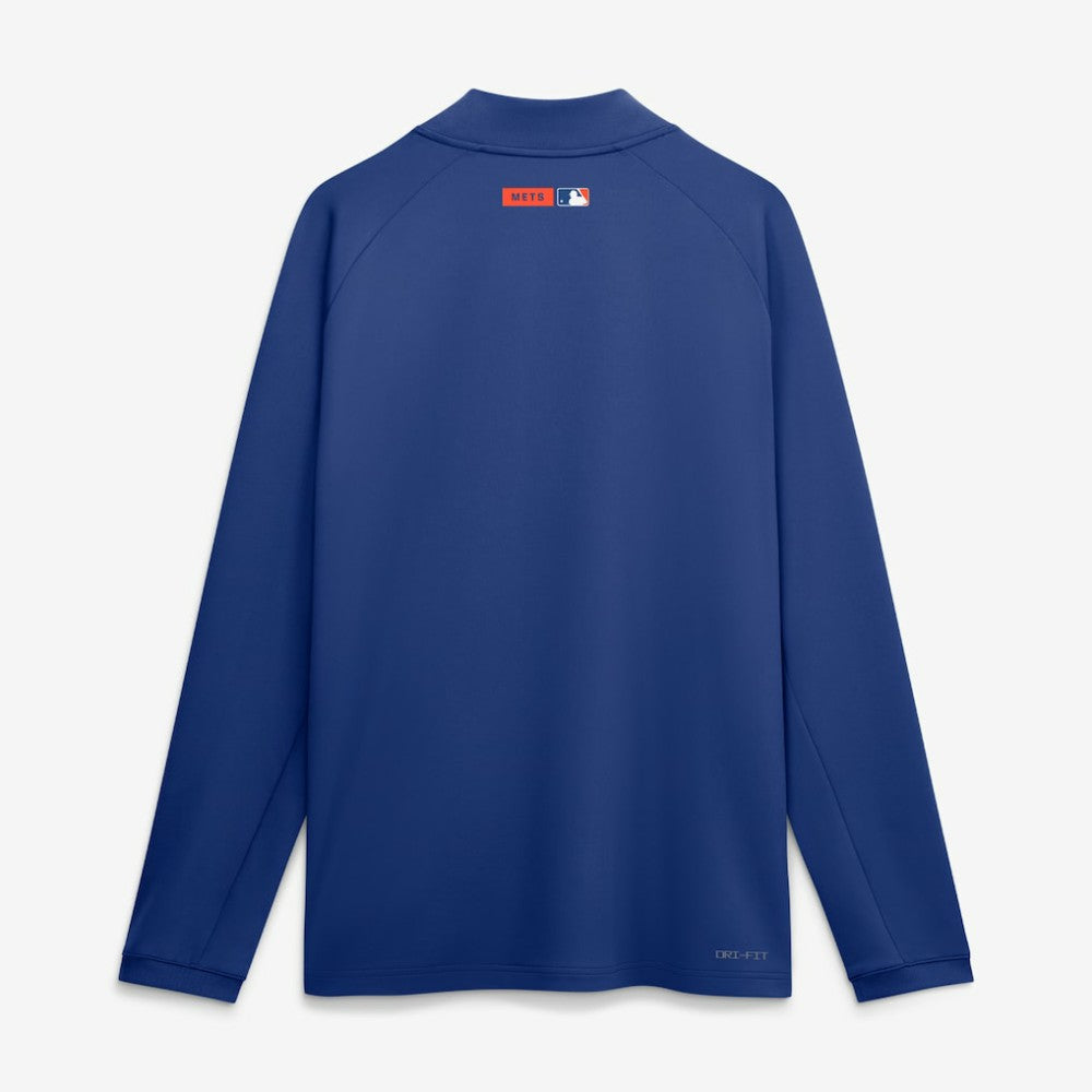 New York Mets Nike Authentic Collection Dri-FIT Raglan Half-Zip Pullover Online