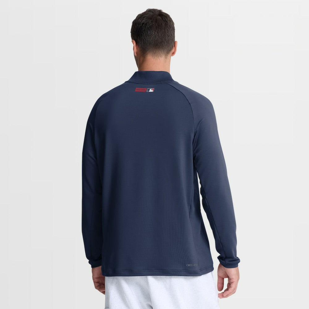Boston Red Sox Nike Authentic Collection Dri-FIT Raglan Half-Zip Pullover Sale
