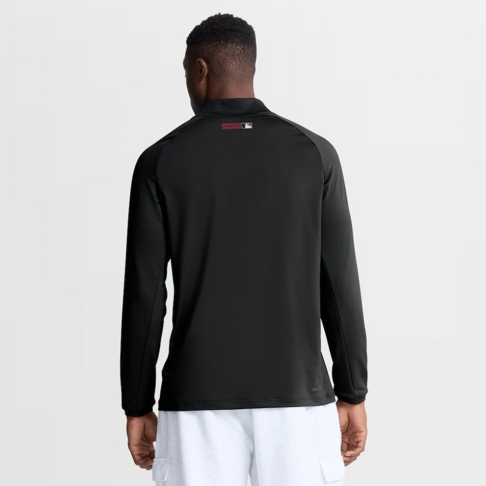 Arizona Diamondbacks Nike Authentic Collection Dri-FIT Raglan Half-Zip Pullover Clearance