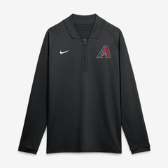 Arizona Diamondbacks Nike Authentic Collection Dri-FIT Raglan Half-Zip Pullover Clearance