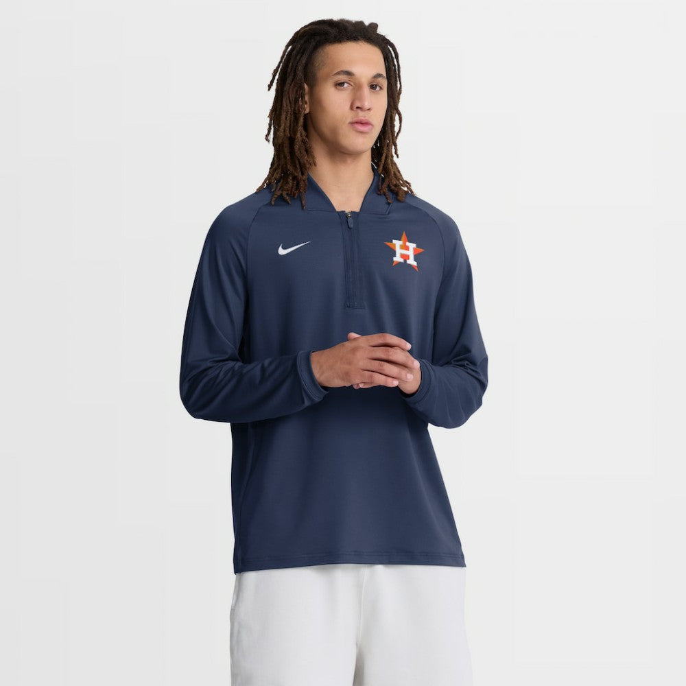 Houston Astros Nike Authentic Collection Dri-FIT Raglan Half-Zip Pullover discount