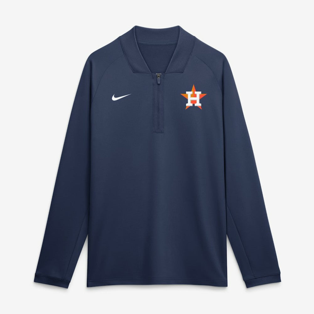 Houston Astros Nike Authentic Collection Dri-FIT Raglan Half-Zip Pullover discount