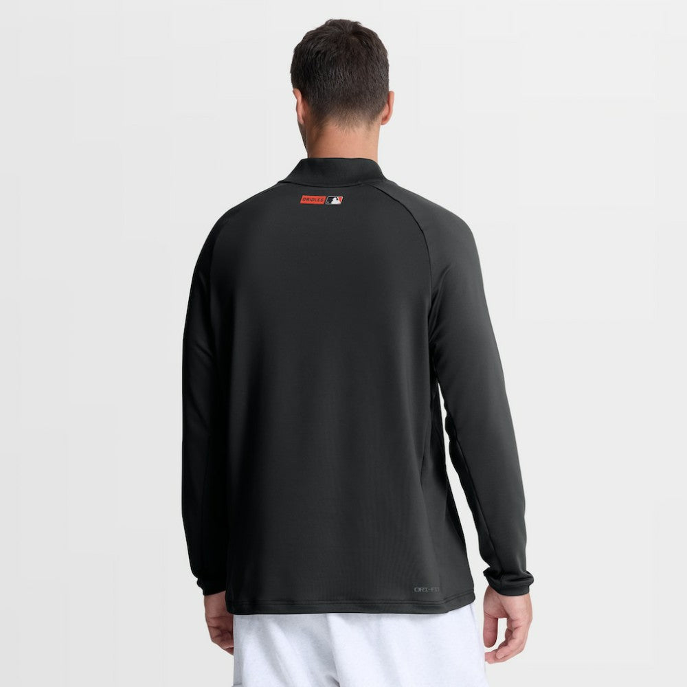 Baltimore Orioles Nike Authentic Collection Dri-FIT Raglan Half-Zip Pullover Online