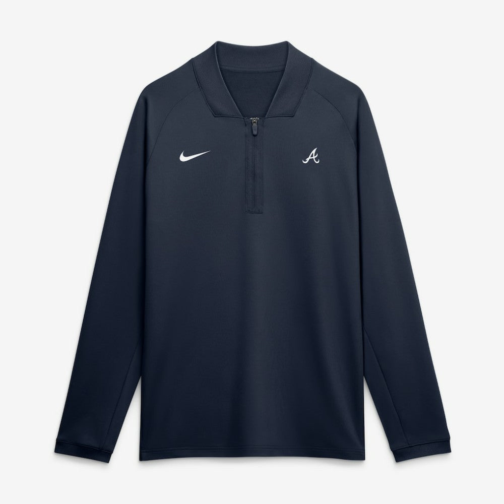 Atlanta Braves Nike Authentic Collection Dri-FIT Raglan Half-Zip Pullover Near Me