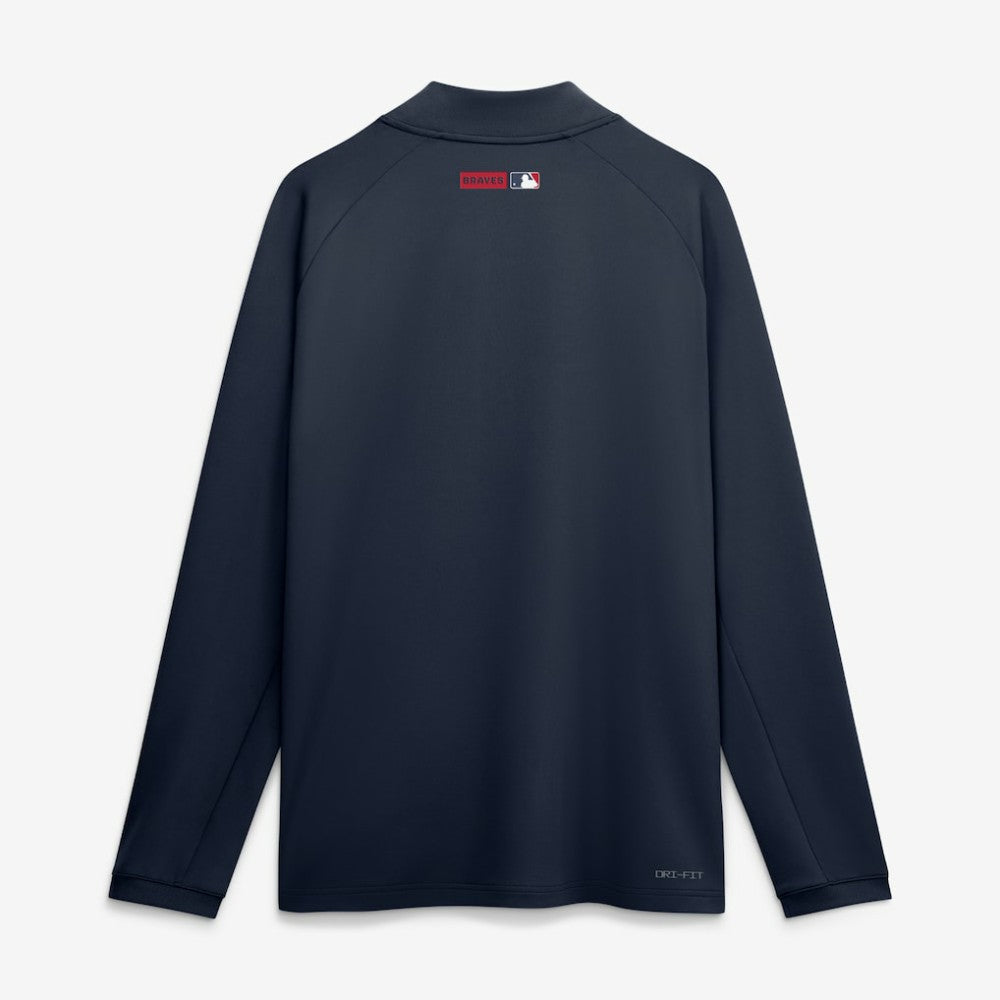 Atlanta Braves Nike Authentic Collection Dri-FIT Raglan Half-Zip Pullover Near Me