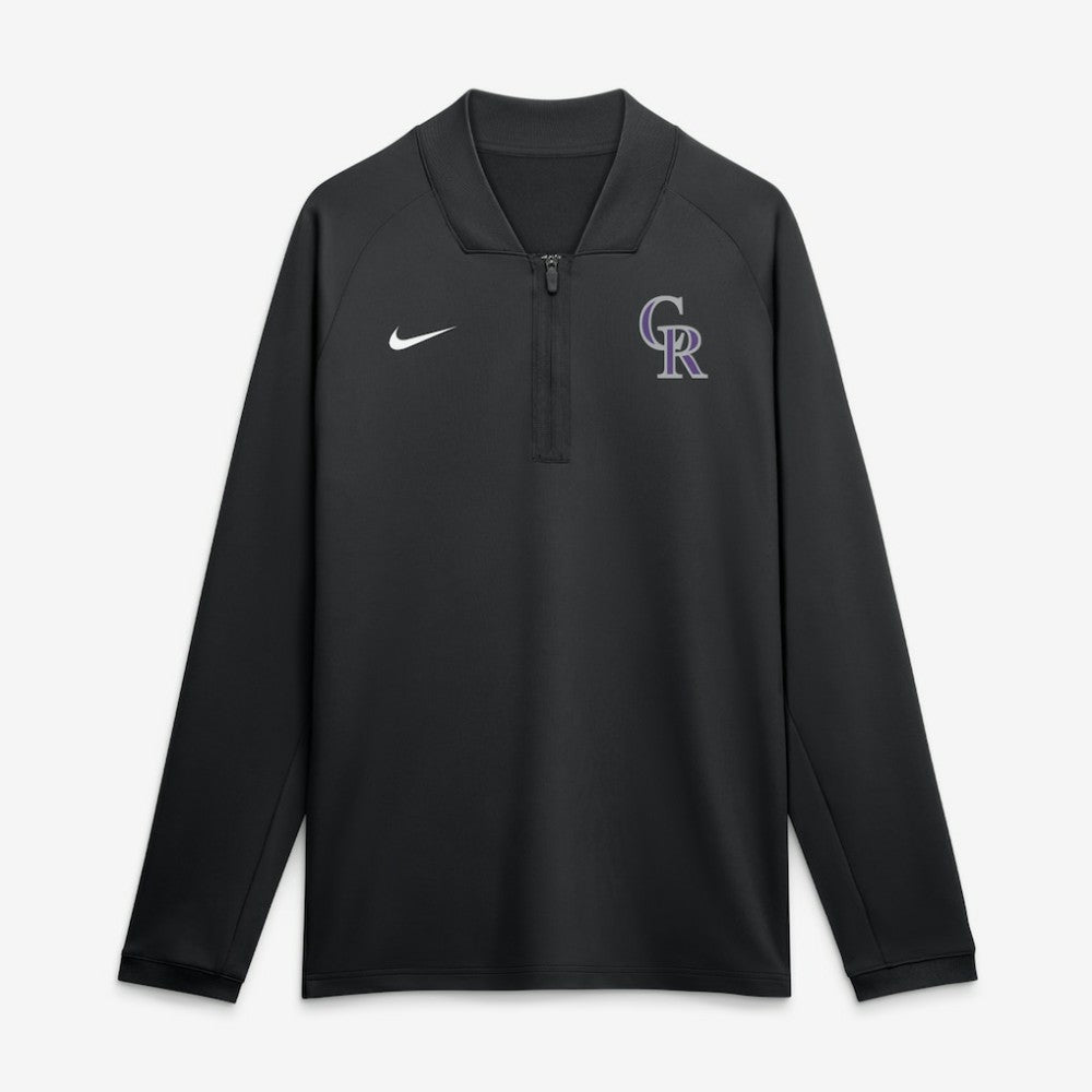 Colorado Rockies Nike Authentic Collection Dri-FIT Raglan Half-Zip Pullover Near Me