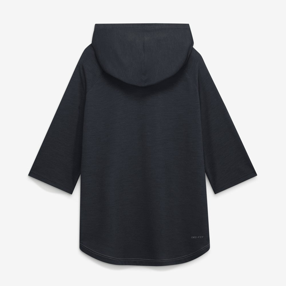 Cleveland Guardians Nike Authentic Collection Flux Dri-FIT Raglan 3/4-Sleeve Hooded T-Shirt Clearance