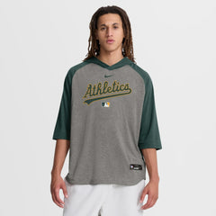 Athletics Nike Authentic Collection Flux Dri-FIT Raglan 3/4-Sleeve Hooded T-Shirt On Sale